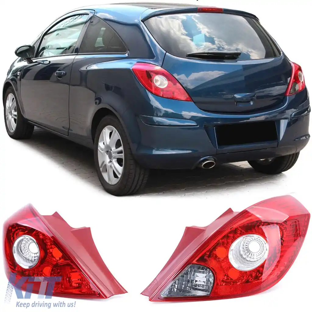 Set de stopuri stânga-dreapta potrivit pentru Opel Corsa D 3 uși 06-14