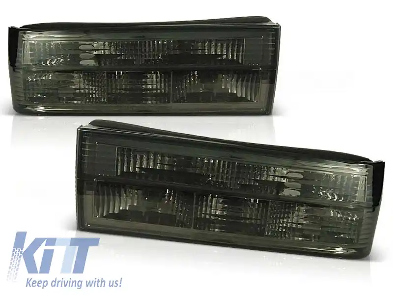 Set de stopuri tuning potrivit pentru BMW E30 11.1982-08.1987 sedan, coupe, cabriolet complet fumurii, stânga și dreapta