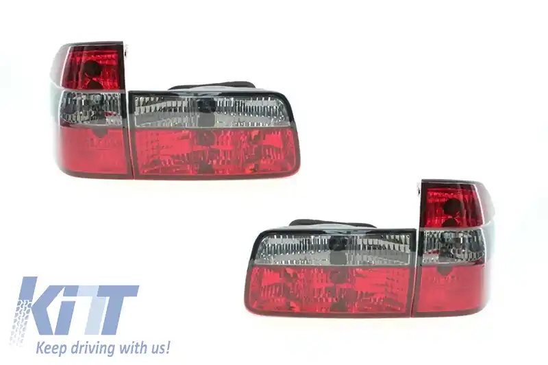 Set de stopuri tuning potrivit pentru BMW Seria 5 E39 1995-2000 break cu semnalizator fumuriu, stânga și dreapta