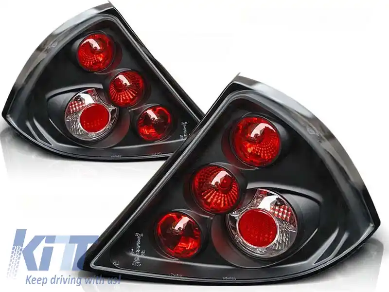 Set de stopuri tuning potrivit pentru Ford MONDEO MK3 09.2000-2007 Liftback cu bază neagră, stânga și dreapta