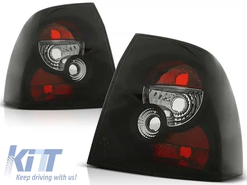 Set de stopuri tuning potrivit pentru Opel VECTRA B 1999-03.2002 sedan/hatchback cu bază neagră, stânga și dreapta