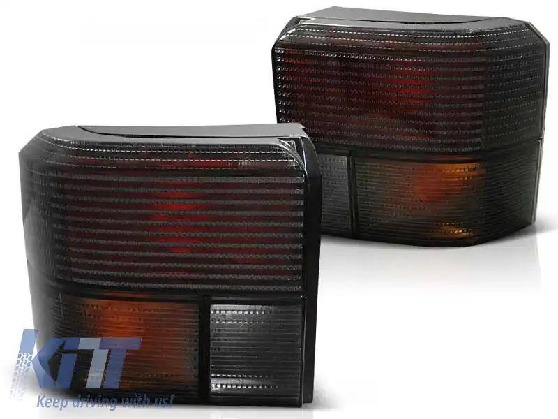 Set de stopuri tuning potrivit pentru Volkswagen T4 1990-03.2003, complet fumurii, stânga și dreapta