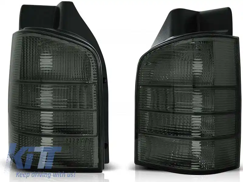 Set de stopuri tuning potrivit pentru Volkswagen T5 04.2003-2009 complet fumurii, stânga și dreapta