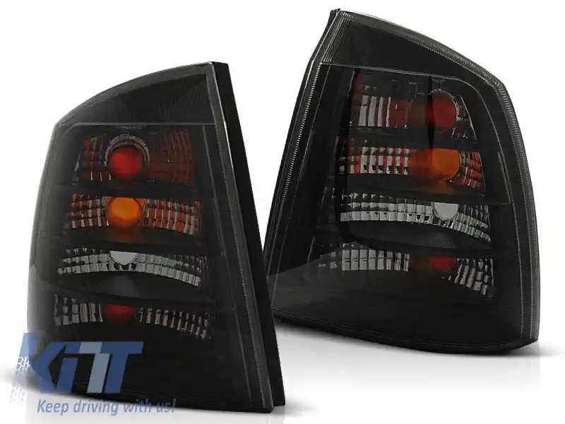 Set de stopuri tuning potrivite pentru Opel ASTRA G 09.1997-02.2004 sedan, cabrio, coupe complet fumurii, stânga și dreapta