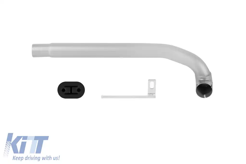 Set de terminații de eșapament cromate în stil M5, potrivit pentru BMW Seria 5 F10, F11 2010-2017-image-6139326