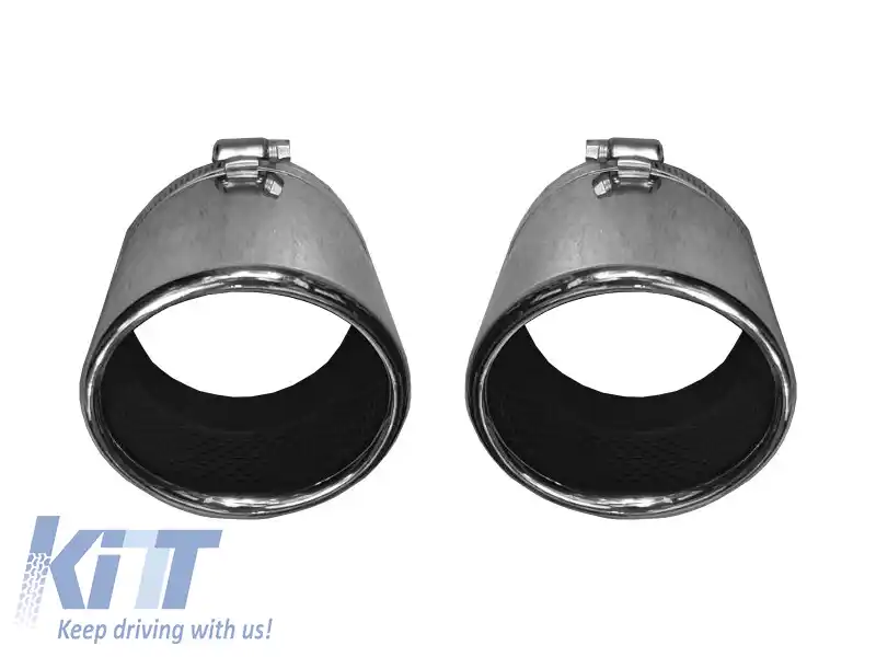 Set de terminații de evacuare potrivit pentru Audi Q7 2006-2014, stânga și dreapta