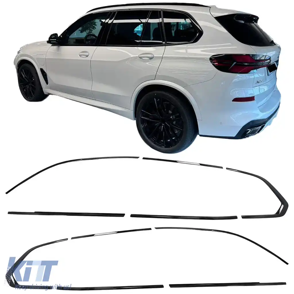 Set de trim Shadow Line lucios negru, potrivit pentru BMW X5 G05 din 2018