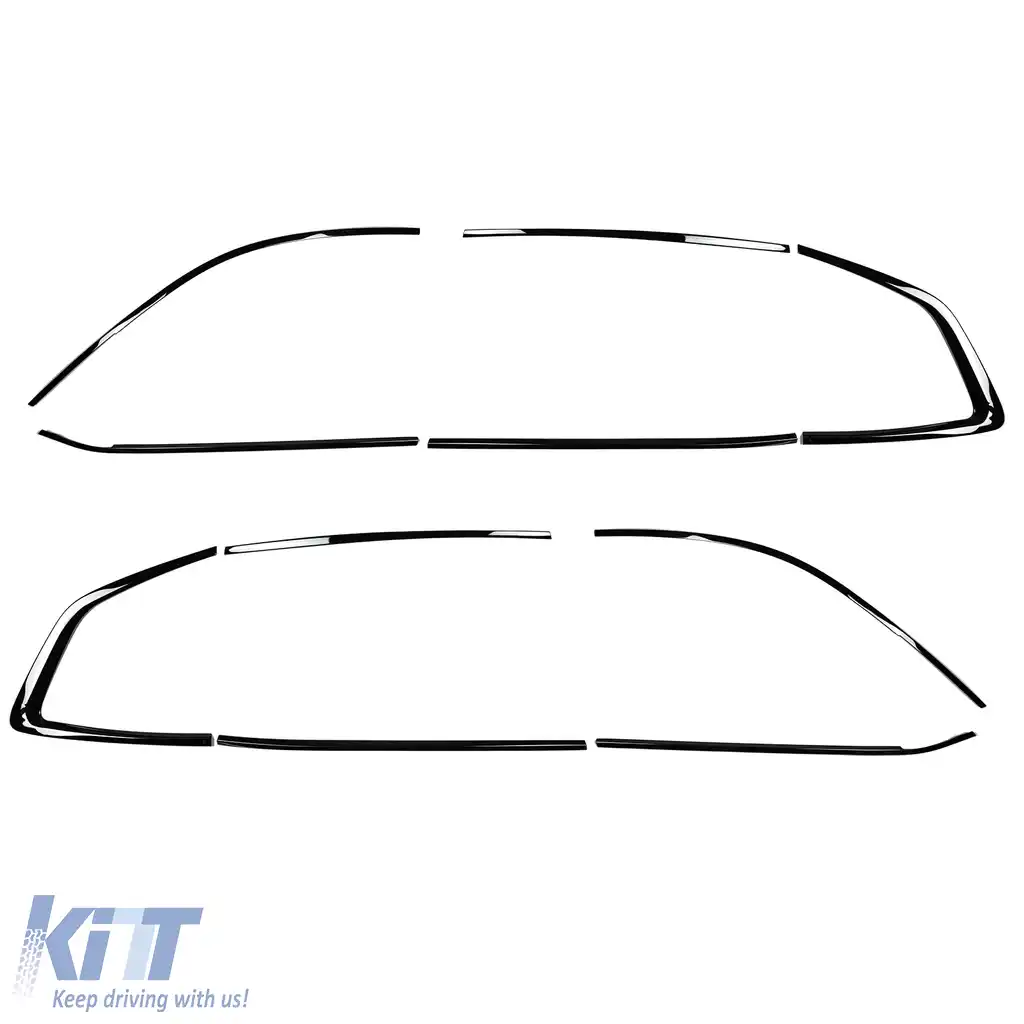 Set de trim Shadow Line lucios negru potrivit pentru BMW X3 G01 din 2017-image-6209757