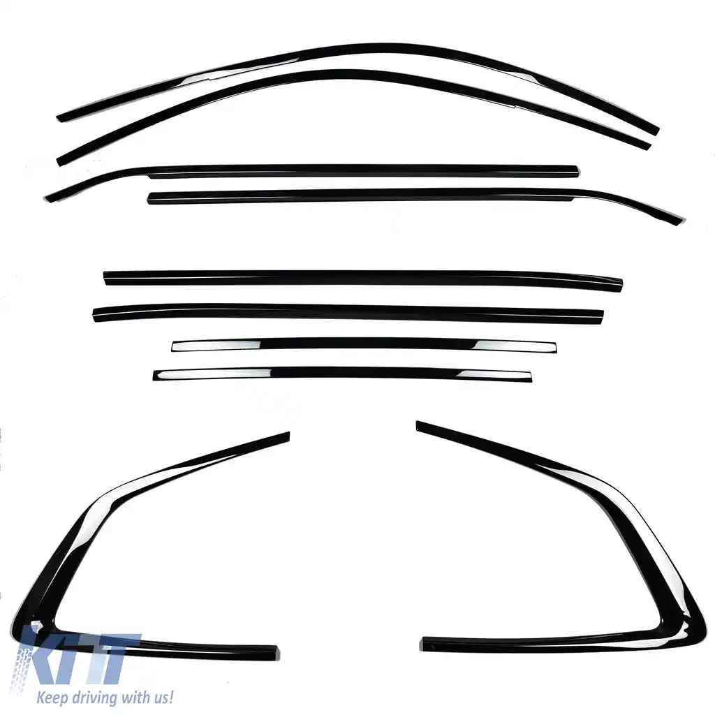 Set de trim Shadow Line lucios negru potrivit pentru BMW X3 G01 din 2017-image-6209758