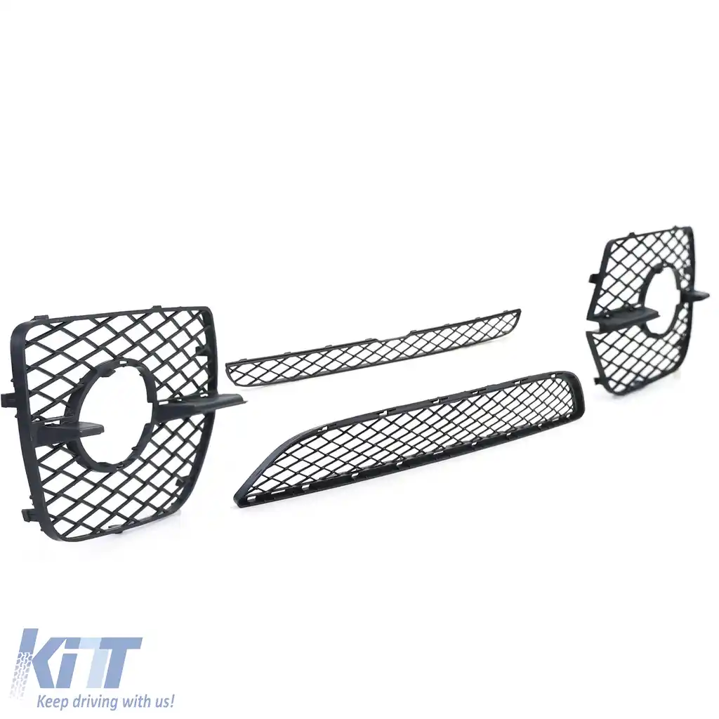 Set de trimuri pentru lumini de ceață pe grila bumper, potrivit pentru BMW X6 E71 06-14-image-6201294