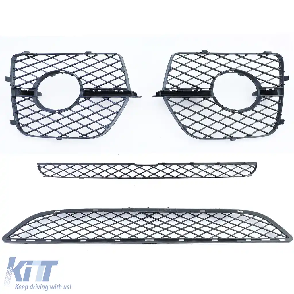 Set de trimuri pentru lumini de ceață pe grila bumper, potrivit pentru BMW X6 E71 06-14-image-6201298