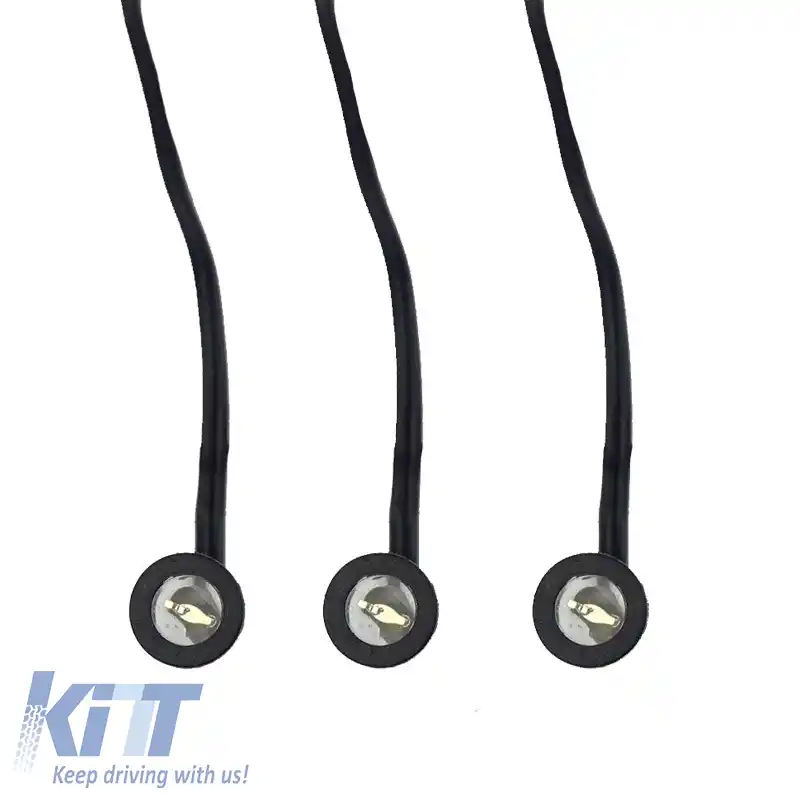 Set decorativ Led Mini Evo multifuncțional pentru interior și exterior, culoare roșie intermitentă, 2 bucăți-image-6302760