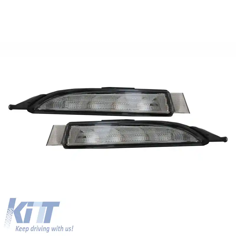Set DRL potrivit pentru VW Scirocco 08-14 R20 Look Bumper 2 Piese-image-6294917