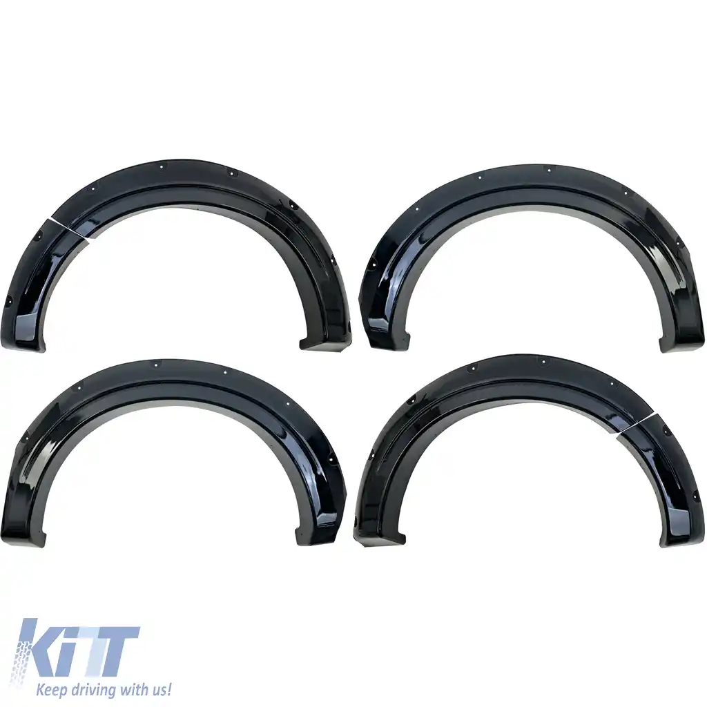 Set extensii arce roată fender cu șuruburi, luciu mediu, potrivit pentru Ford Ranger T9 din 23-image-6209044