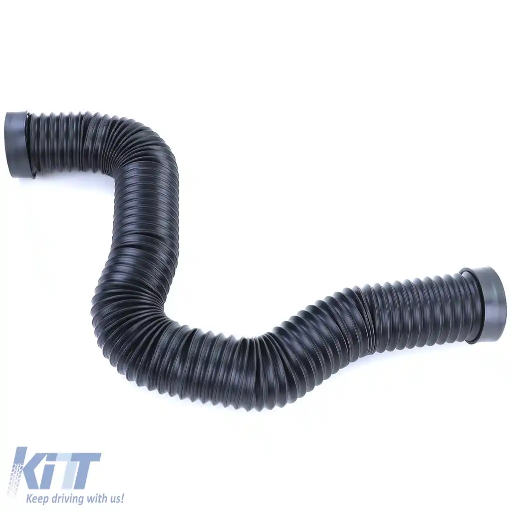 Set furtun de admisie aer performant negru universal, potrivit pentru filtru de aer sport-image-6193016