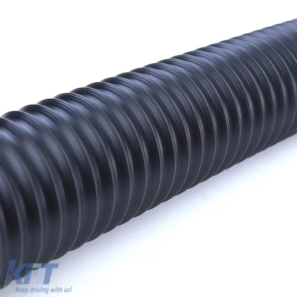 Set furtun de admisie aer performant negru universal, potrivit pentru filtru de aer sport-image-6193019