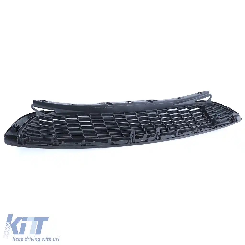 Set grilaj radiator 3 piese negru mat, potrivit pentru Mini One Cooper JCW R56 R57 R58 R59-image-6209625