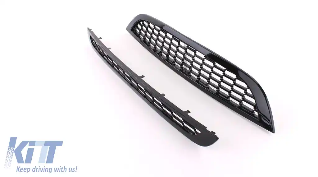 Set grilaj sport pentru capotă + bara de protecție potrivit pentru Mini R50 R53 One Cooper 01-06-image-6202104