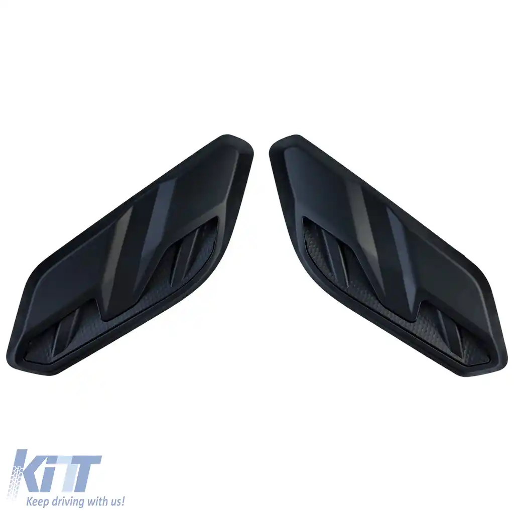 Set grile de ventilație pentru aripi, potrivit pentru Ford Ranger Raptor T9 din 2023, Negru-image-6328110