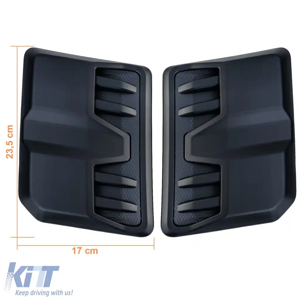 Set grile de ventilație pentru capotă, inserție capotă, potrivit pentru Ford Ranger Raptor T9 din 2023-image-6328120