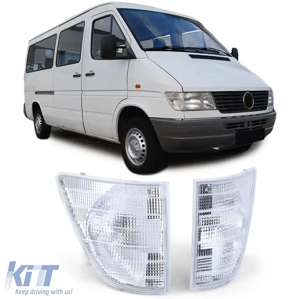 Set indicator alb suitable for Mercedes Sprinter 95-00