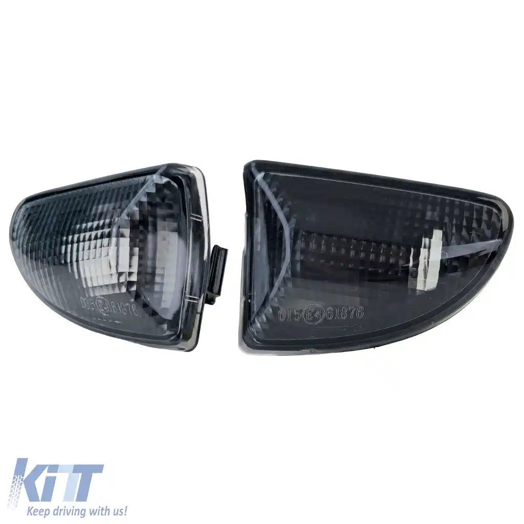 Set indicator lateral fum negru potrivit pentru Smart ForTwo Cabrio Coupe 451 2007-2015-image-6202080