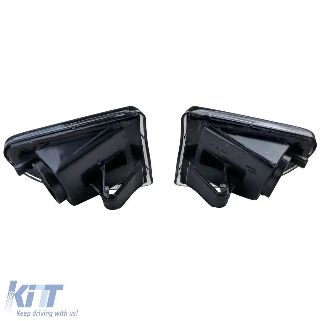 Set indicator lateral fum negru potrivit pentru Smart ForTwo Cabrio Coupe 451 2007-2015-image-6202084