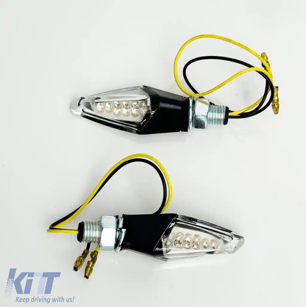 Set indicator LED universal pentru motocicletă GILL 2 cu marcaj E