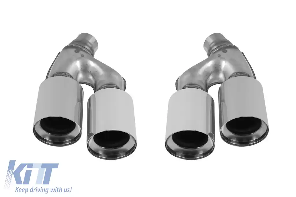 Set M5 lac negru cu capace cromate potrivit pentru BMW Seria 5 G30, G31, G38 după 2021