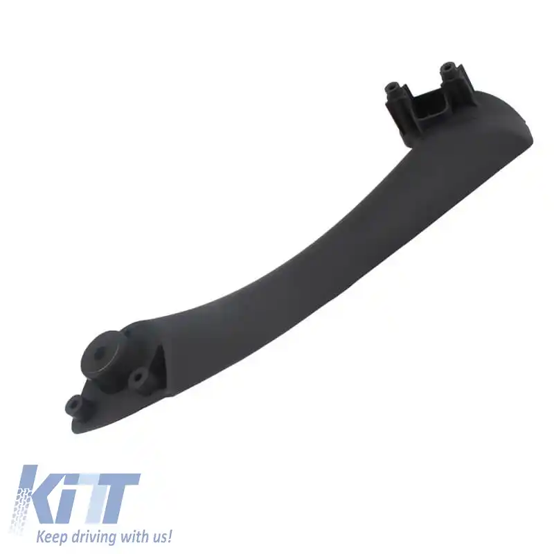 Set mânere uși (în interiorul mașinii) potrivit pentru Bmw 3 E90 05-11 Ușă din dreapta și din stânga față și spate 6 piese Negru-image-6308033