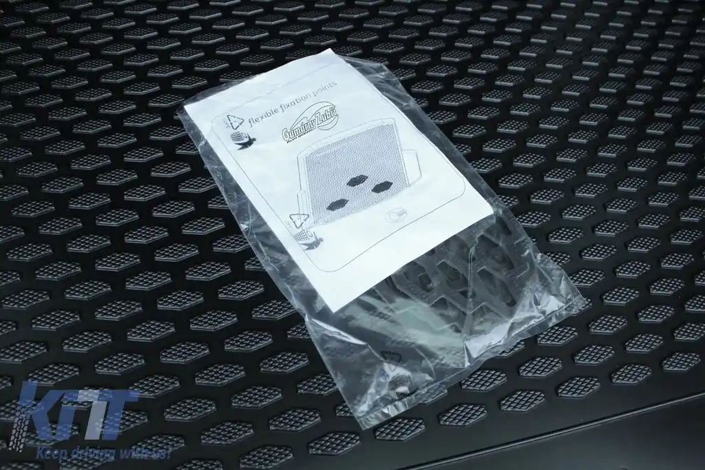 Set of Gumarny Zubri anti-slip pads, size 205x110x3mm, 3 pieces, black-image-6252713