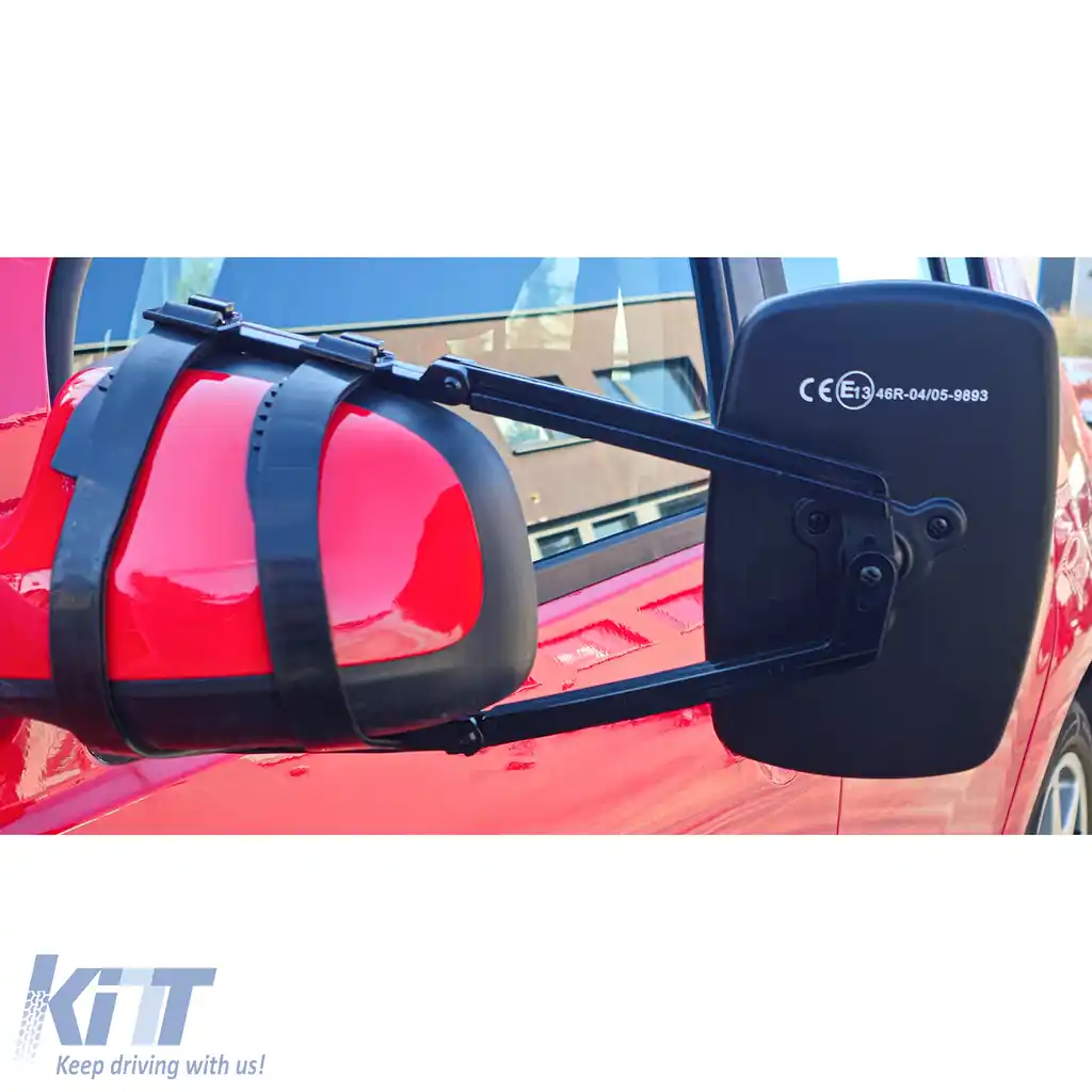 Set oglinzi pentru caravană, oglindă pentru remorcă, oglindă clip-on, universală pentru mașini și autobuze-image-6206907