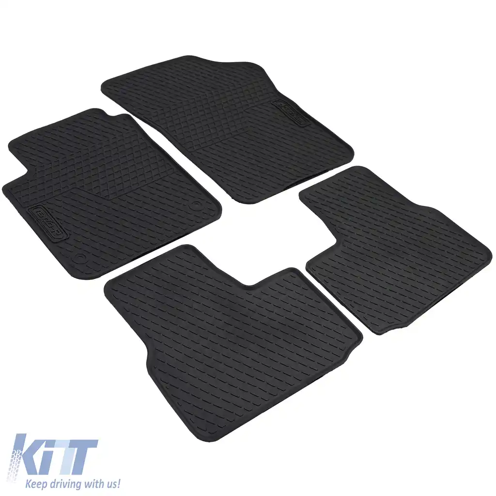 Set premium de covorașe de cauciuc pentru podea, negre, pentru VW Up, Skoda Citigo, Seat Mii din 11-image-6195388