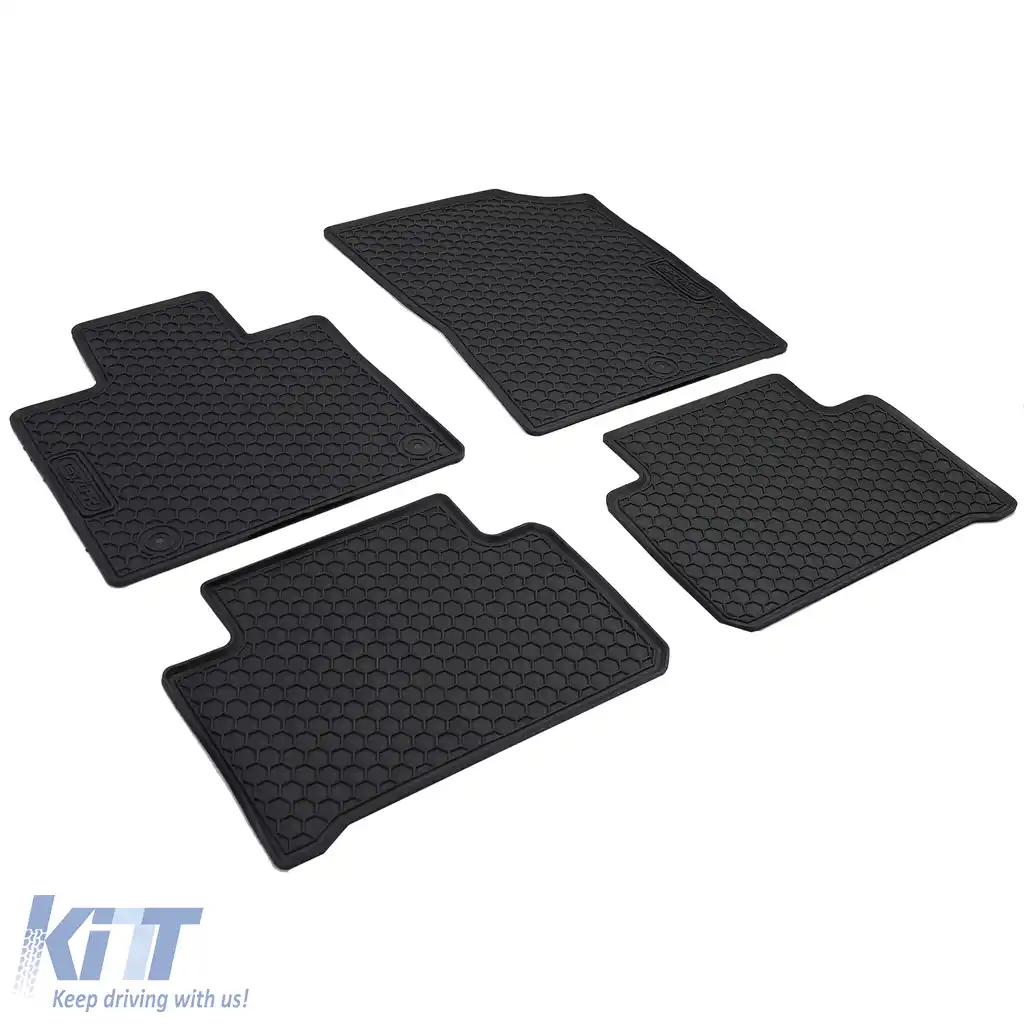Set Premium de Covorașe de Cauciuc pentru Podea Negru pentru Kia Sorento MQ4 din 2020-image-6209742