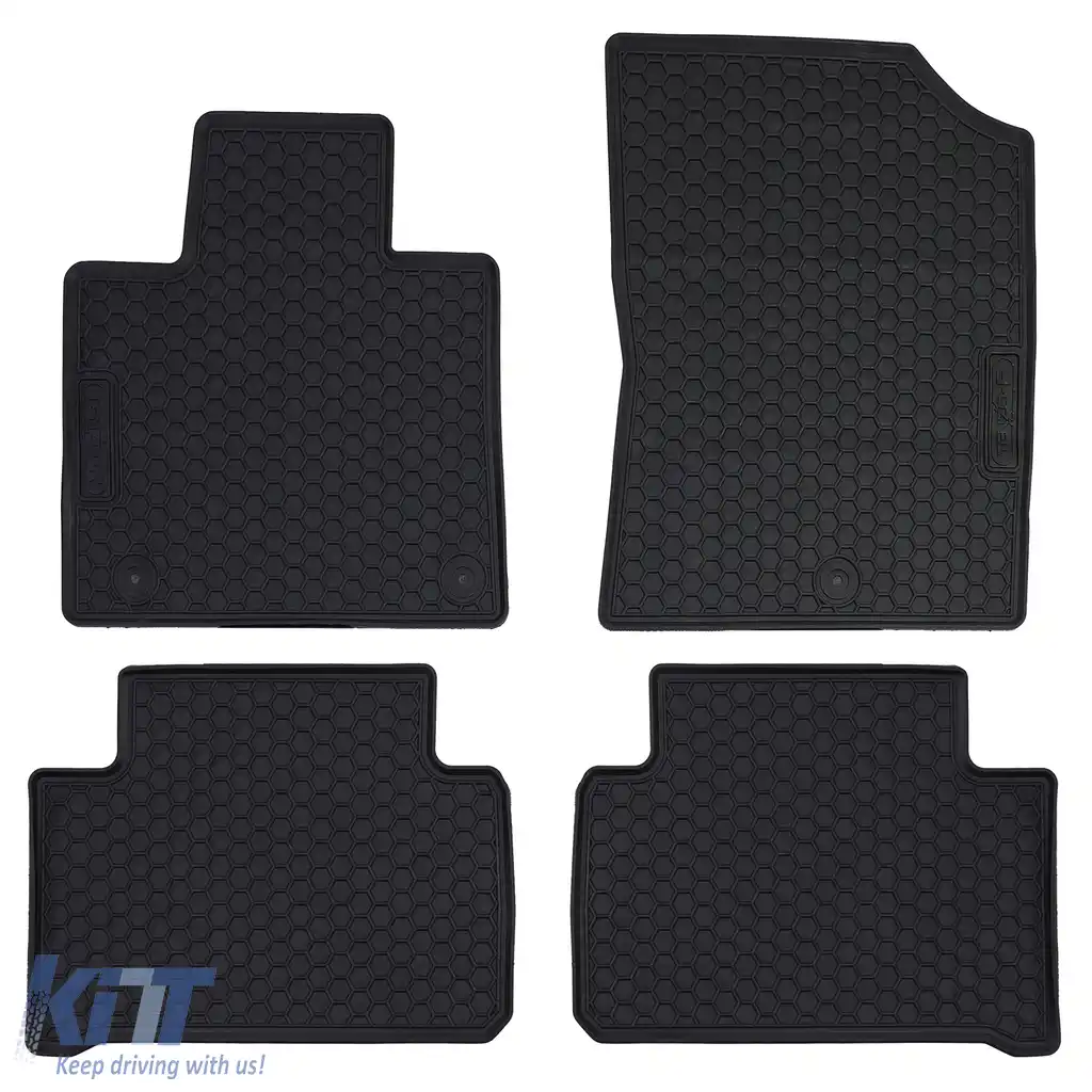 Set Premium de Covorașe de Cauciuc pentru Podea Negru pentru Kia Sorento MQ4 din 2020-image-6209749