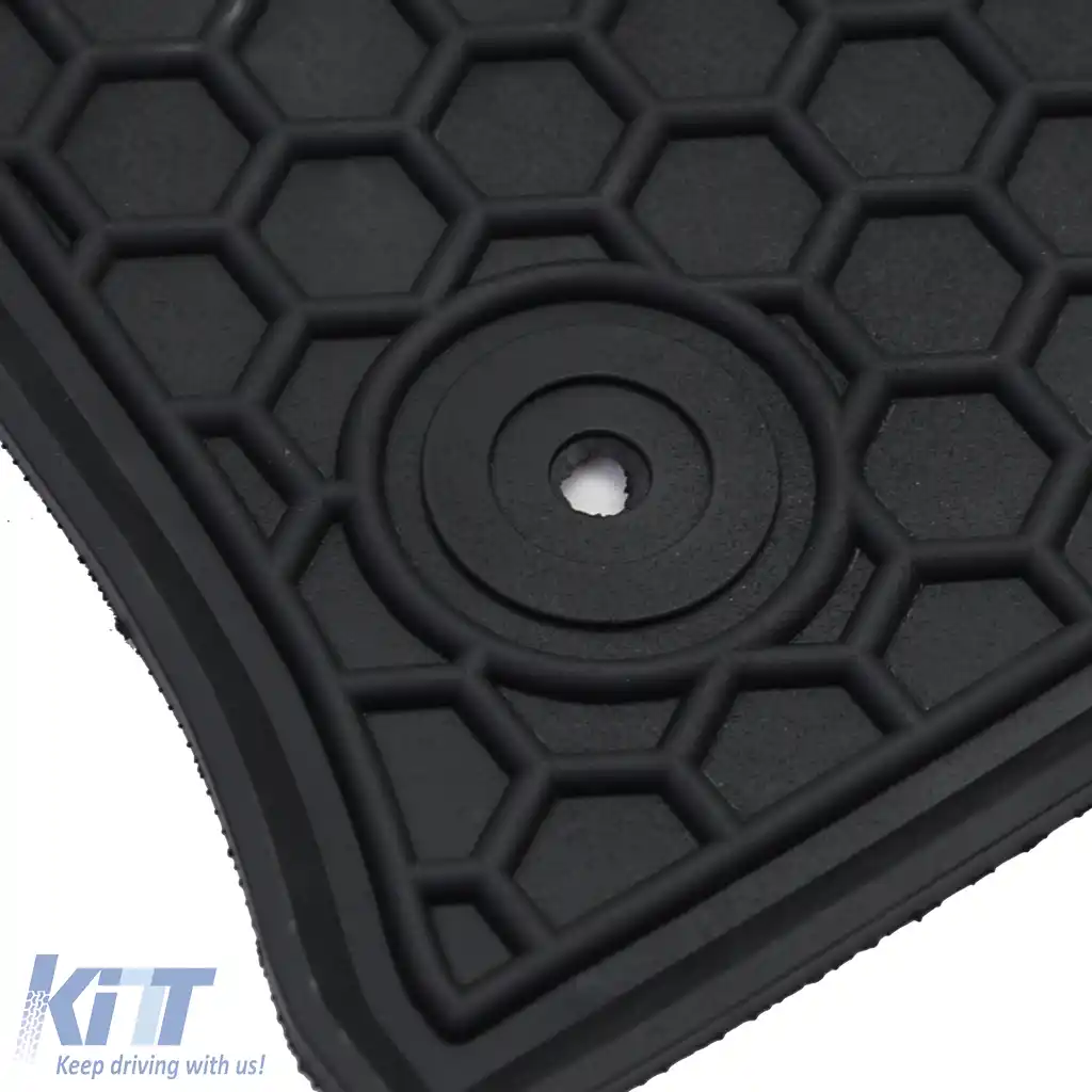 Set Premium de Covorașe de Cauciuc pentru Mașină Negru pentru Leon + Golf 7 + Audi A3 8V din 12-image-6193894
