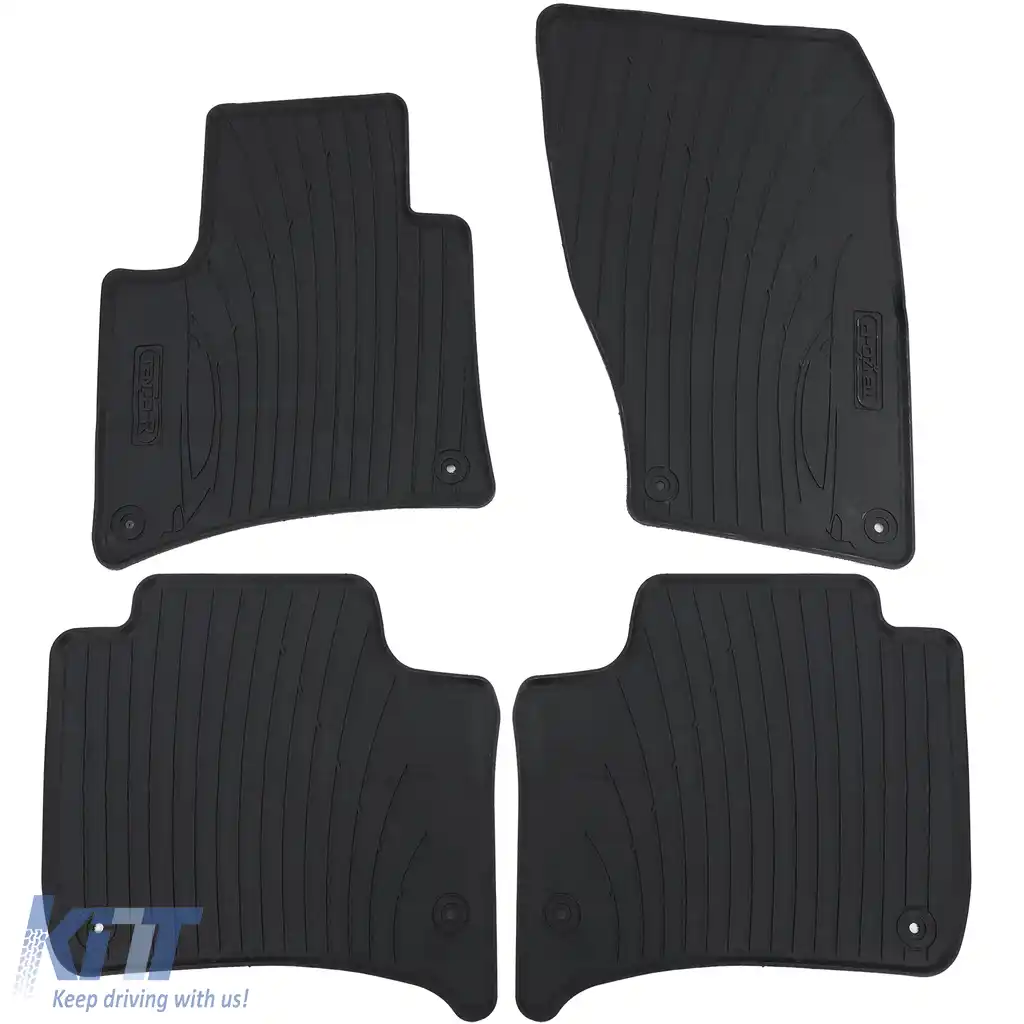 Set Premium de Covorașe din Cauciuc Negru pentru Porsche Cayenne 10-19-image-6192134