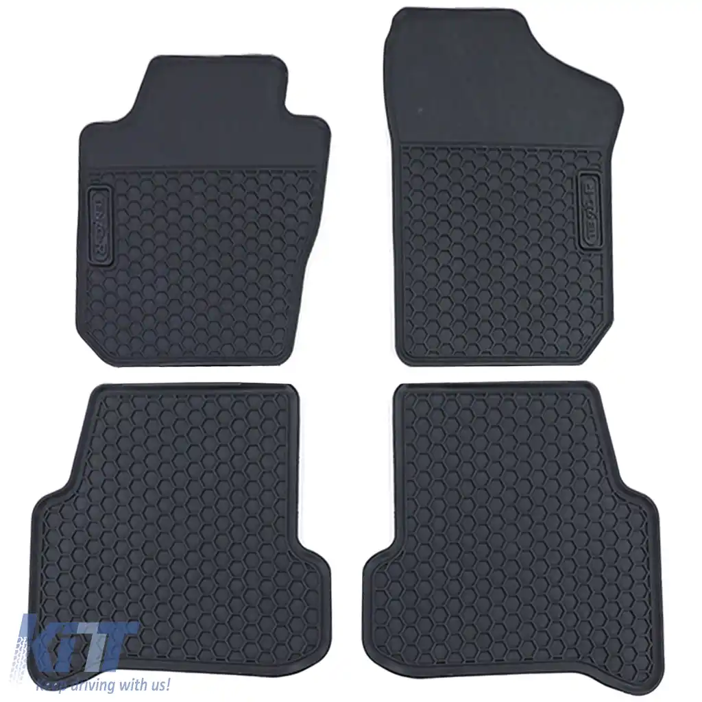 Set Premium de Covorașe din Cauciuc Negru pentru Seat Ibiza 4 6J 6P din 08-image-6196441