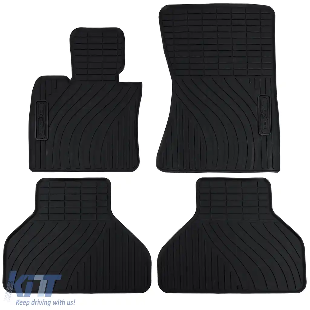 Set Premium de Covorașe din Cauciuc Negru pentru BMW X5 E70 X6 E71-image-6198659