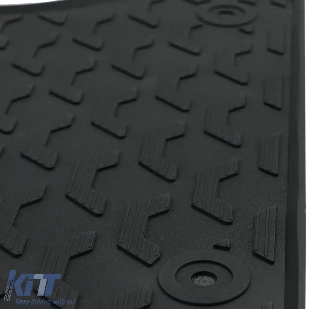 Set Premium de Covorașe din Cauciuc Negru pentru Mercedes C-Class W205 S205 14-22-image-6199309