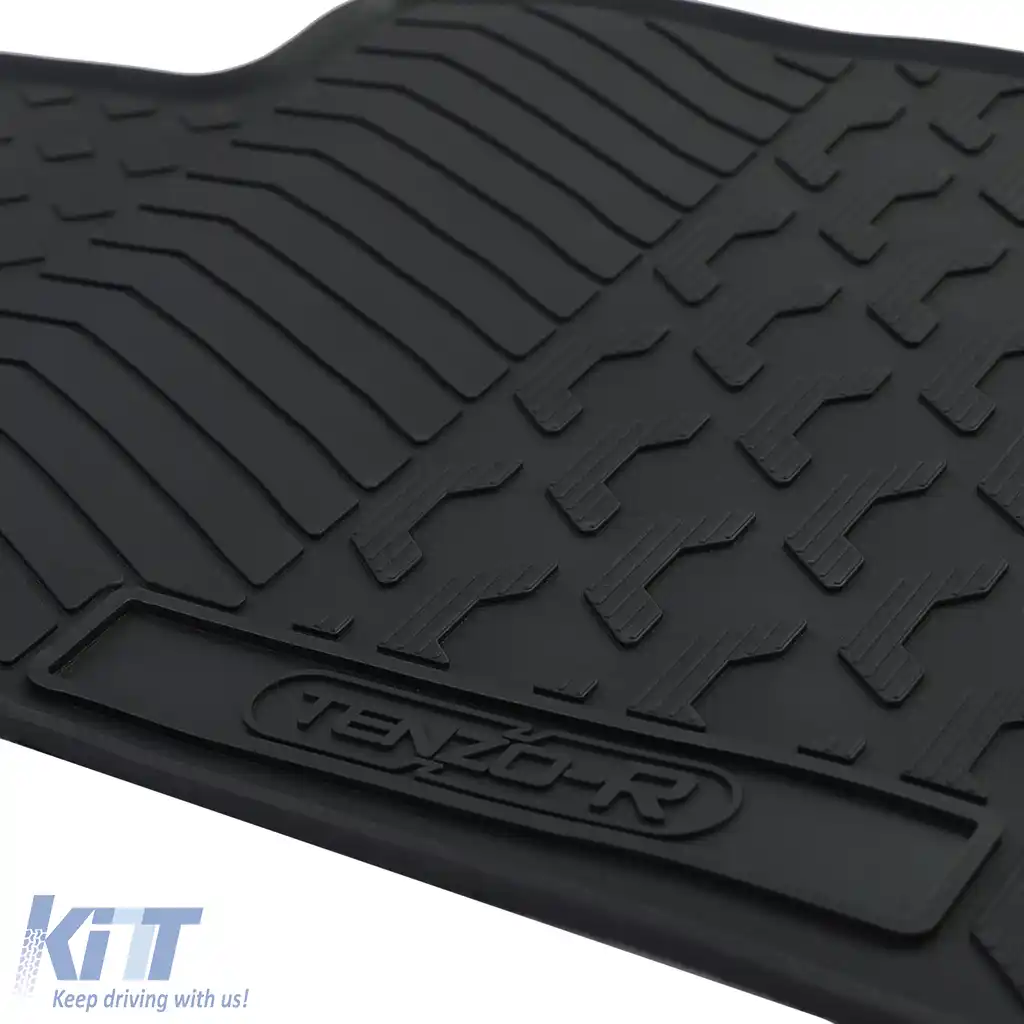 Set Premium de Covorașe din Cauciuc Negru pentru Mercedes C-Class W205 S205 14-22-image-6199310