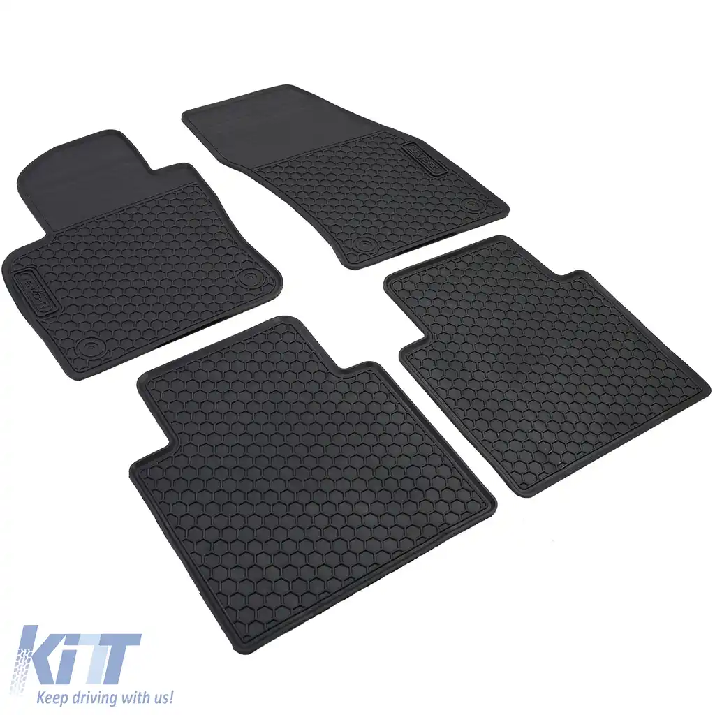 Set Premium de Covorașe din Cauciuc Negru pentru VW Tiguan II 2016-2020-image-6199538