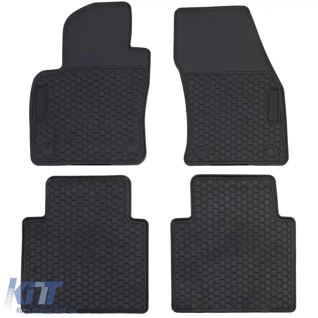 Set Premium de Covorașe din Cauciuc Negru pentru VW Tiguan II 2016-2020-image-6199545