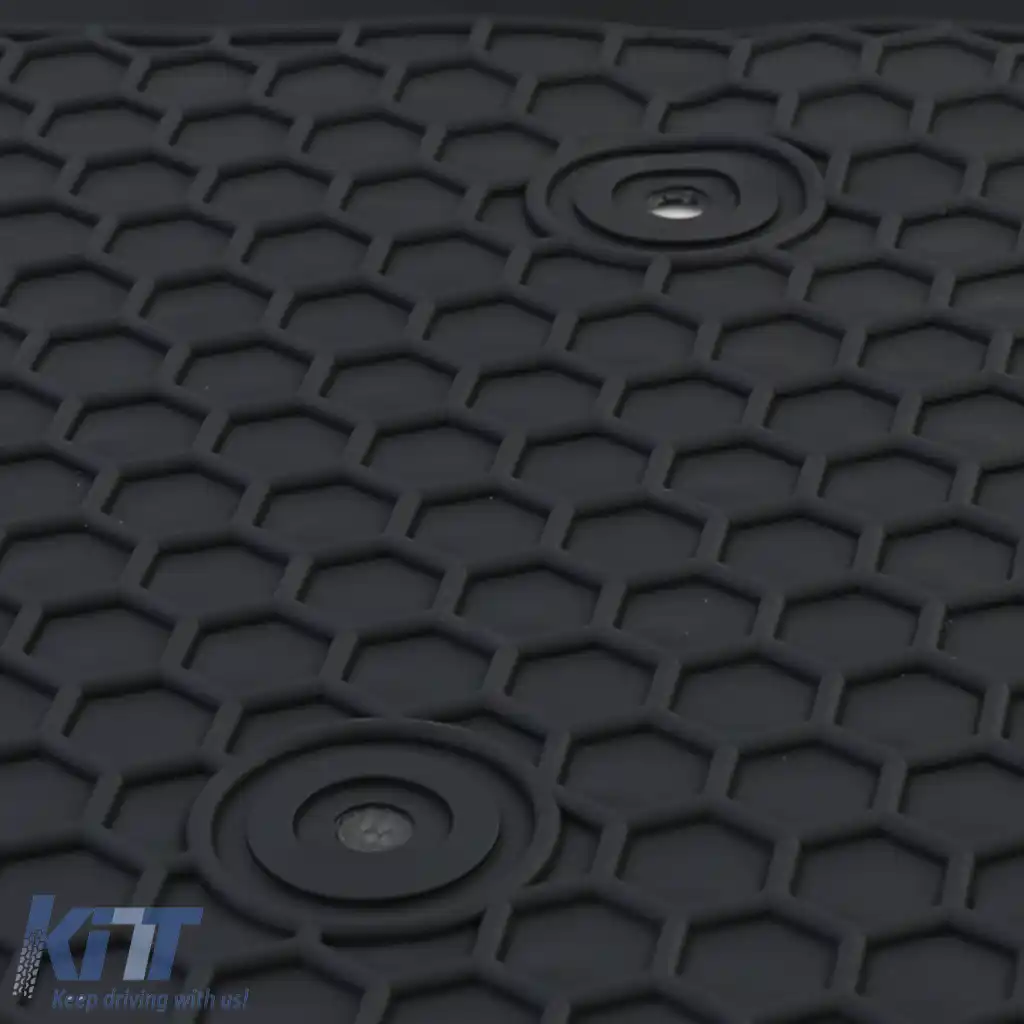 Set Premium de Covorașe din Cauciuc Negru pentru Mitsubishi Pajero 4 2007-2022-image-6200821