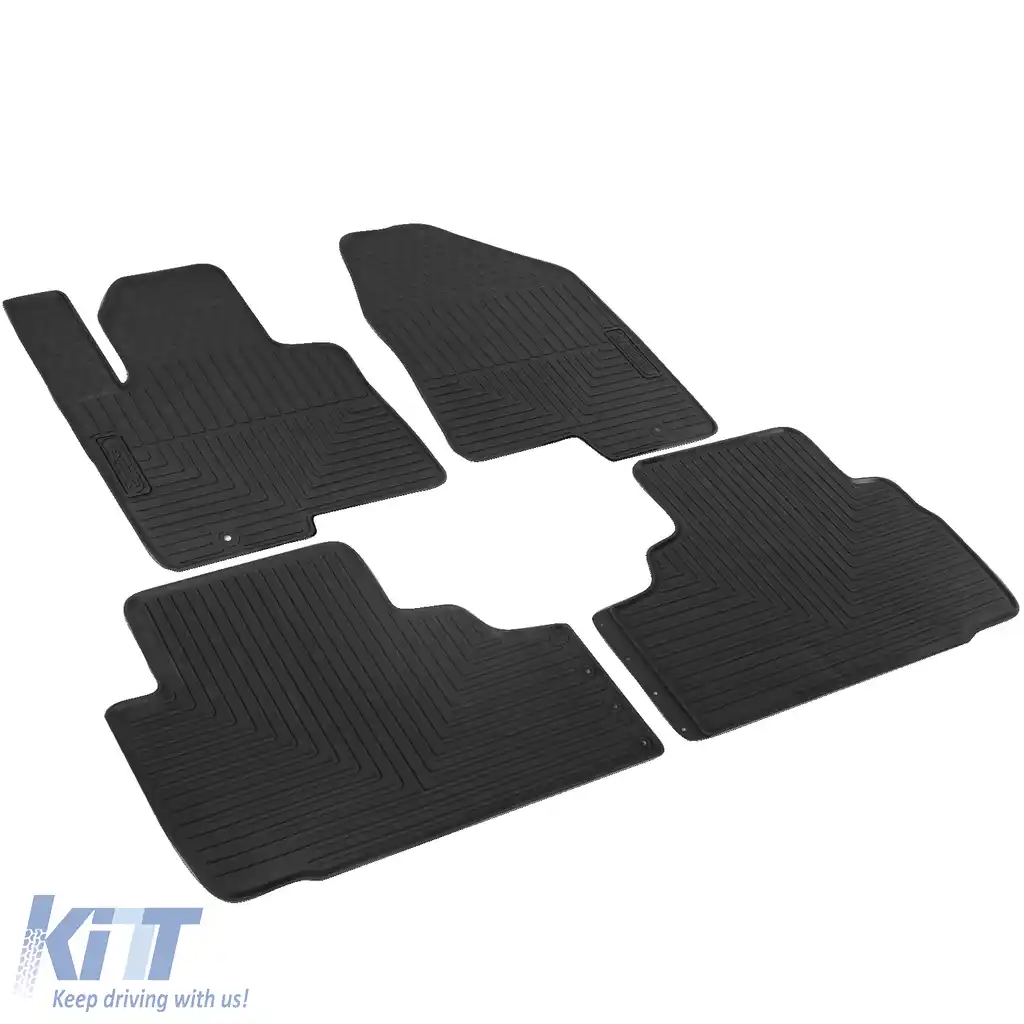 Set Premium de Covorașe din Cauciuc Negru pentru Hyundai ix35 2009-2015-image-6201061