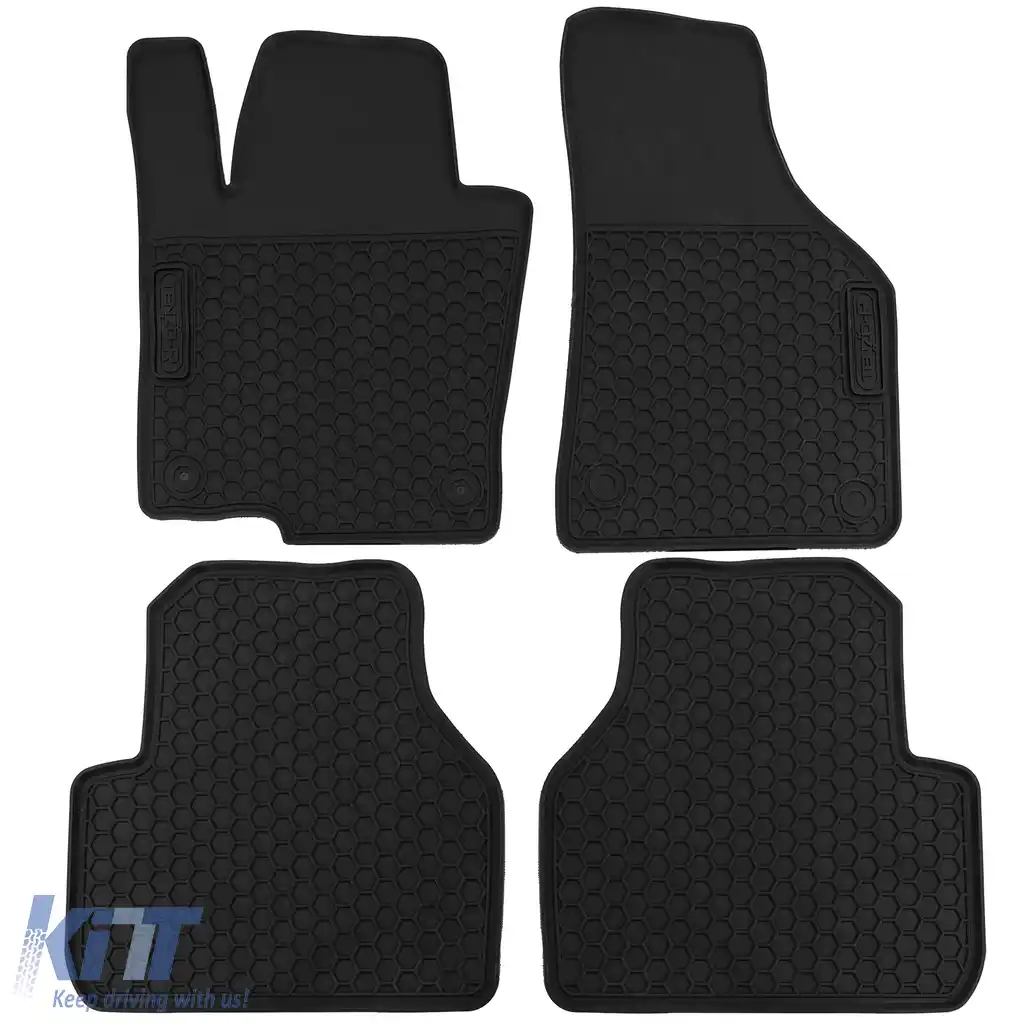 Set Premium de Covorașe din Cauciuc Negru pentru VW Passat CC 357 08-12-image-6202199