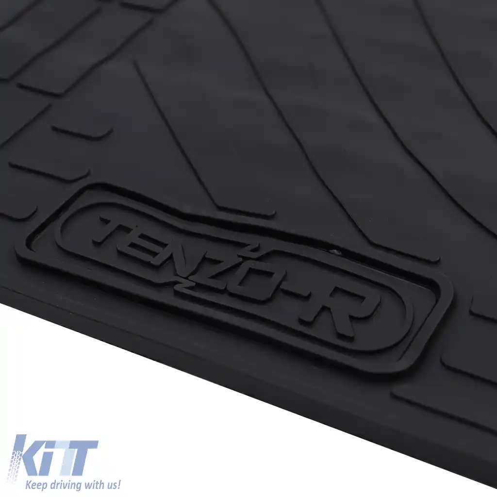 Set Premium de Covorașe din Cauciuc Negru pentru Mercedes C Coupe C205 2015-2018-image-6204786