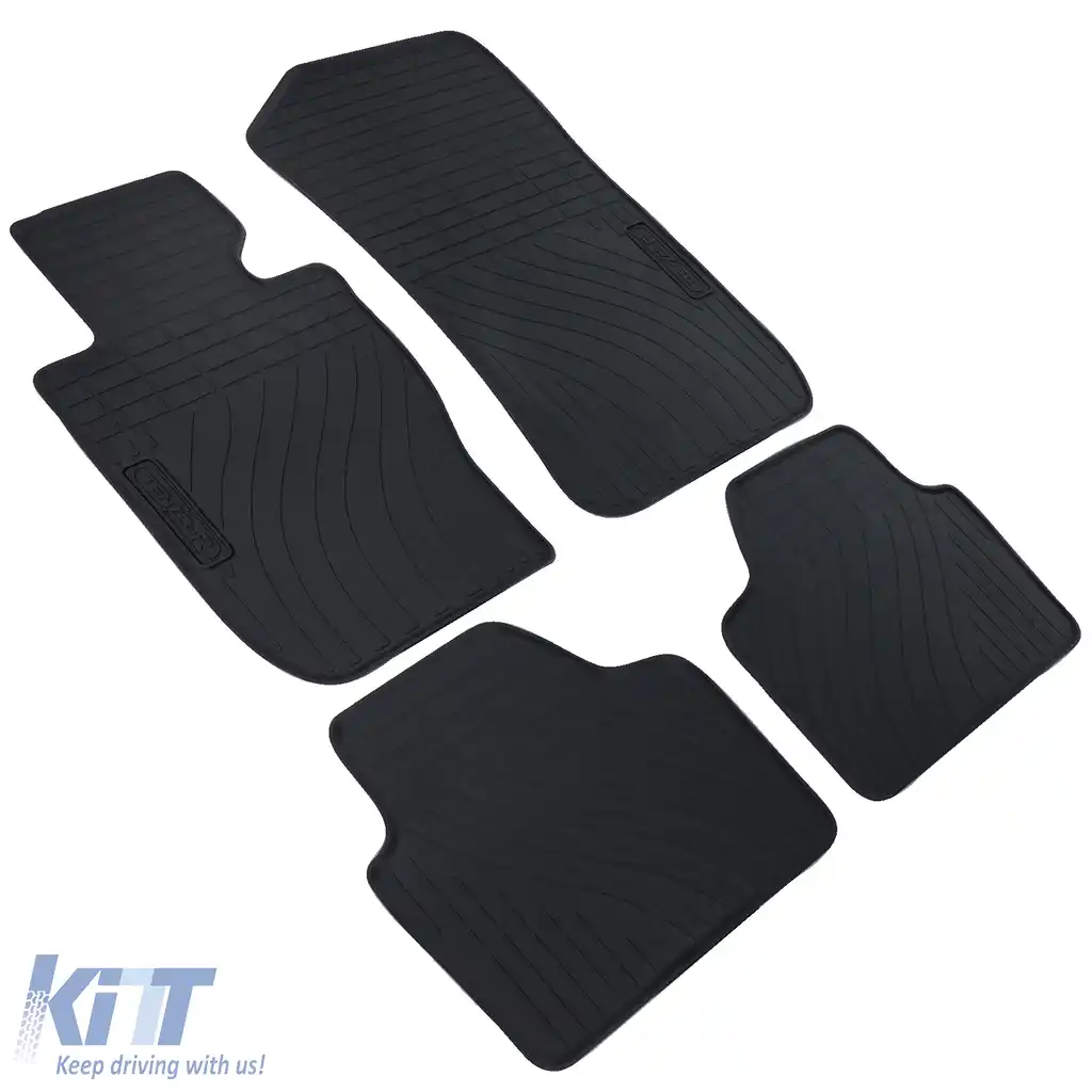Set Premium de Covorașe din Cauciuc pentru Podea Negru, potrivit pentru BMW X1 E84 09-15-image-6192110
