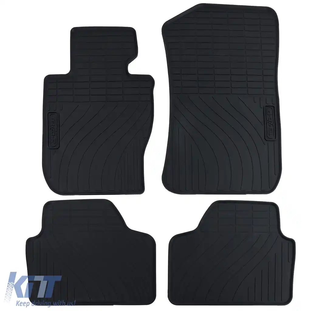 Set Premium de Covorașe din Cauciuc pentru Podea Negru, potrivit pentru BMW X1 E84 09-15-image-6192116