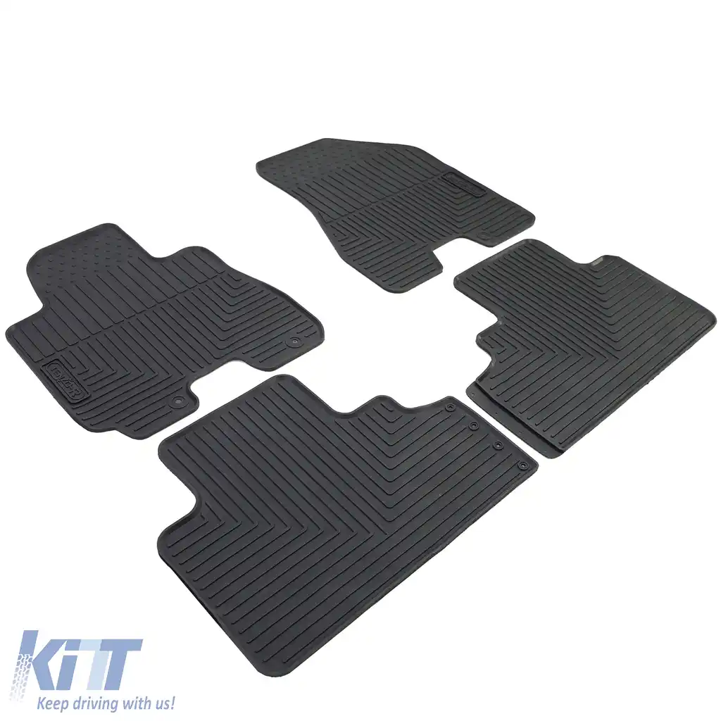 Set Premium de Covorașe din Cauciuc pentru Podea Negru pentru Hyundai Tucson JM 04-10-image-6197436